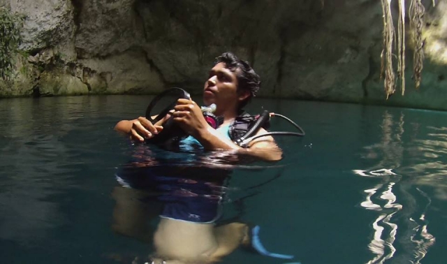 plongée dans les cenotes 